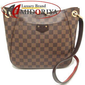 Louis Vuitton Damier South Bank Shoulder Bag Ebene Brown